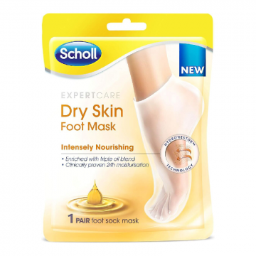 Masca hidratanta picioare cu ulei de Macadamia, 1 pereche, Scholl
