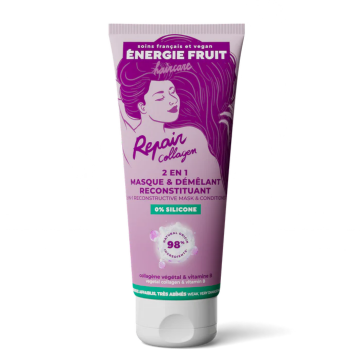 Masca si balsam 2in1 pentru par foarte deteriorat Repair Collagen, 200 ml, Energie Fruit