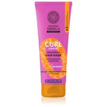 Natura Siberica Oblepikha Siberica Curl Control masca pentru păr creț