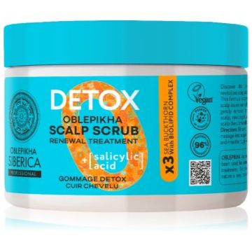 Natura Siberica Oblepikha Siberica Detox peeling cu efect detoxifiant