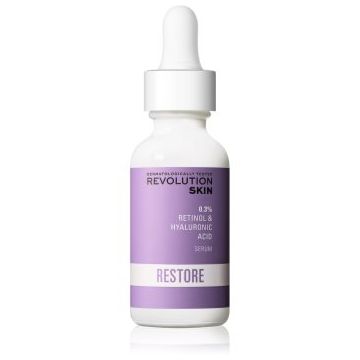 Revolution Skincare Retinol 0.3% ser antirid cu retinol cu acid hialuronic
