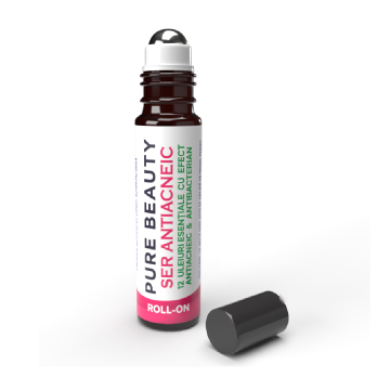 Ser antiacneic roll-on Pure Beauty, 10ml, Justin Pharma