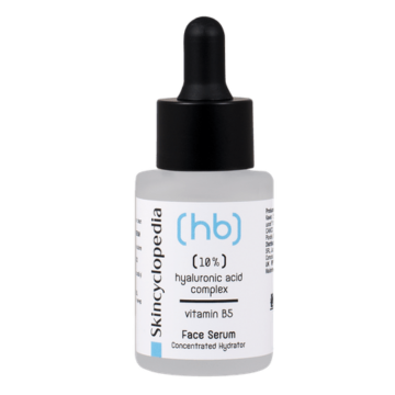 Ser facial cu 10% acid hialuronic complex + B5, 30ml, Skincyclopedia