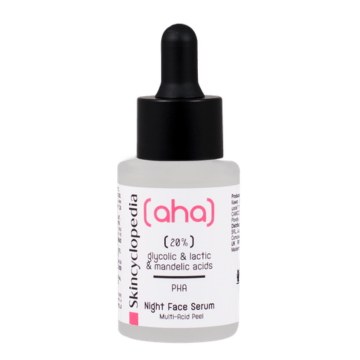 Ser facial exfoliant cu 20% AHA + PHA, 30ml, Skincyclopedia