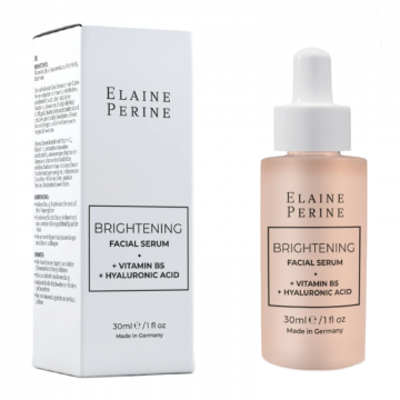 Ser facial iluminator cu Vitamina B5 + Acid Hialuronic, 30ml, Elaine Perine