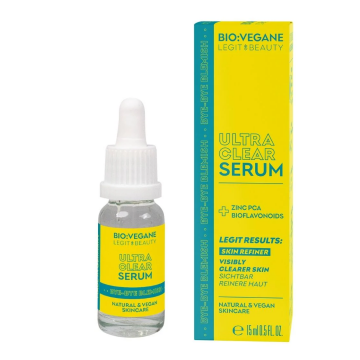 Ser impotriva imperfectiunilor, Ultra Clear Bye-bye Blemish, 15 ml, Bio:Vegane Legit Beauty