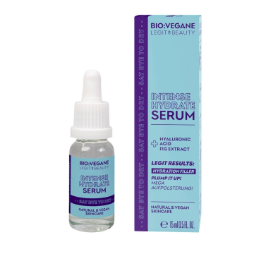 Ser intens hidratant pentru ten, Say Bye to Dry, 15 ml, Bio:Vegane Legit Beauty