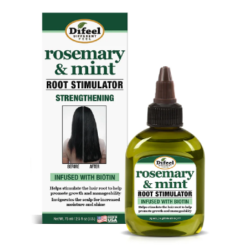 Ser pentru cresterea parului cu Rozmarin, Menta si Biotina, 75 ml, Difeel
