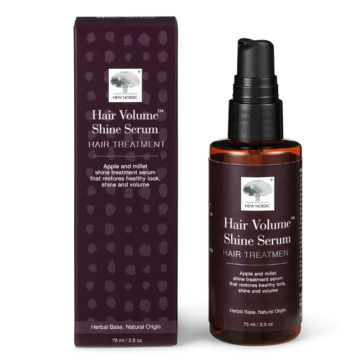 Ser pentru stralucirea parului Hair Volume, 75ml, New Nordic