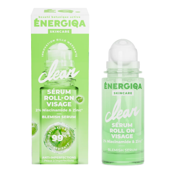 Ser roll-on pentru fata cu niacinamide si zinc, 30 ml, Energie Fruit