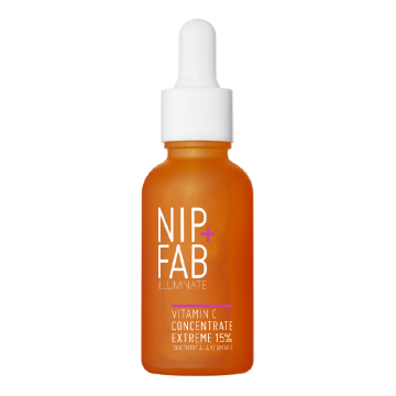 Serum concentrat pentru fata 15% Vitamin C, 30 ml, NIP+FAB