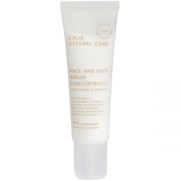 SHORT LIFE - Ser Hidratant - Ziaja Natural Care Face and Neck Serum Concentrated, 30 ml