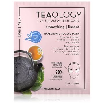 Teaology Face Mask Hyaluronic Eye Mask mască hialuronică hidratantă, pentru zona ochilor