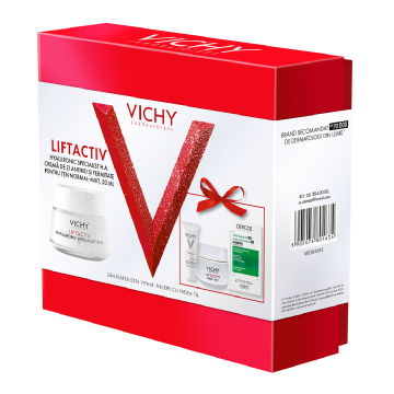Trusa Xmas Crema antirid Liftactiv HA, 50 ml, Vichy