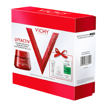 Trusa Xmas Crema de zi Liftactiv Collagen Specialist 16, 50 ml, Vichy