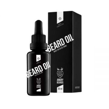 Ulei de barbă Angry Beards Chris Traveller Beard Oil 30 ml