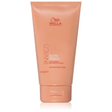 Wella Professionals Invigo Nutri-Enrich masca de par regeneratoare cu efect de autoincalzire