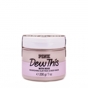PINK DEW THIS NOURISHING CLAY FACE &BODY MASK 200 gr