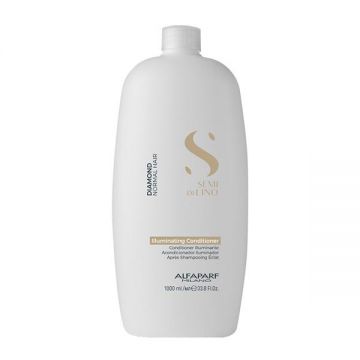 Balsam de Stralucire pentru Par Normal - Alfaparf Milano Semi Di Lino Diamond Illuminating Conditioner, 1000ml