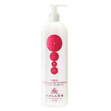 Balsam Hranitor pentru Par Uscat si Deteriorat - Kallos KJMN Nourishing Hair Conditioner for Dry and Damaged Hair 500ml