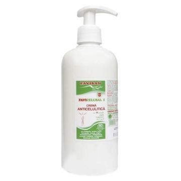 Crema Anticelulitica cu 11 Plante Favicelusal 1 Favisan, 500ml