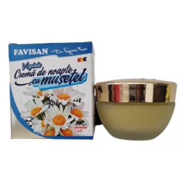 Crema de Noapte cu Musetel Virginia Favisan, 50ml