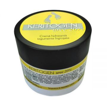 Crema Hidratanta pentru Tegumente Ingrosate Keritogen Uree 20% Herbagen, 50g