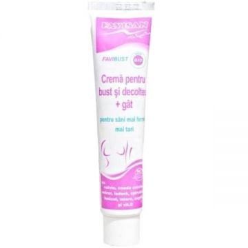 Crema pentru Bust, Decolteu si Gat Favibust Favisan, 75ml