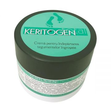 Crema pentru Indepartarea Tegumentelor Ingrosate Keritogen Total Herbagen, 50g