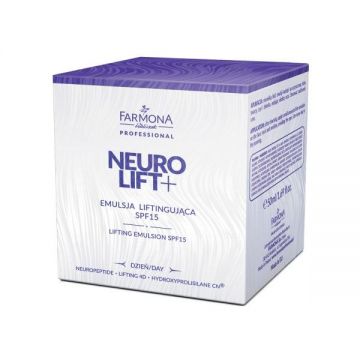 Emulsie Lifting de Zi SPF 15 - Farmona Neuro Lift+ Day Lifting Emulsion SPF 15, 50ml