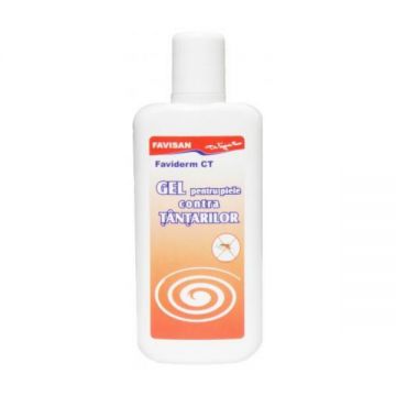 Gel pentru Piele contra Tantarilor Faviderm Favisan, 125ml