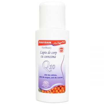 Lapte de Corp cu Coenzima Q10 Favibeauty Favisan, 200ml