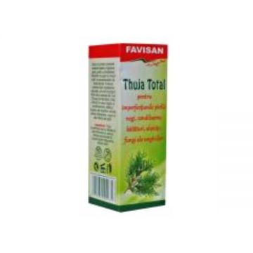 Lotiune pentru Imperfectiunile Pielii Thuja Total Favisan, 14ml