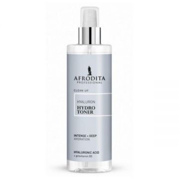Lotiune tonica pentru toate tipurile de ten - Clean Up Hyaluron Hydro Toner, 190 ml