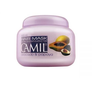 Masca de par Camil - SuperFinish - cu avocado si papaya - 500 ml