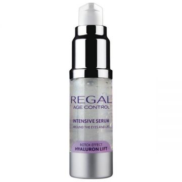 Ser Intensiv Contur Ochi si Buze Rosa Impex Regal Age Control, 15ml