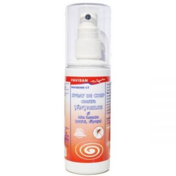 Spray de Corp contra Tantarilor Faviderm Favisan, 100ml