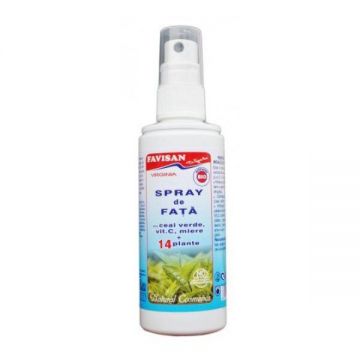 Spray de Fata cu Ceai Verde Virginia Favisan, 100ml