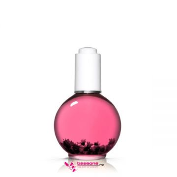 Ulei Cuticule cu Pipeta -75ml--Base One Silcare Yummy Gummy Pink